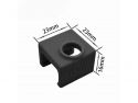 Heat block sock/sleeve MK10 silicone black